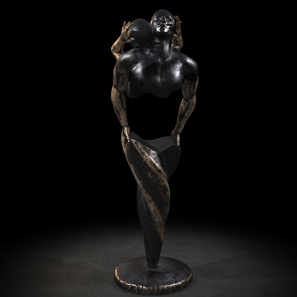 KUMAN | Œuvres d’art - Harmony bronze 